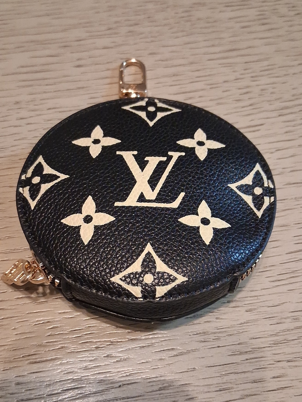 Source Unknown Monogram Coin Pouch